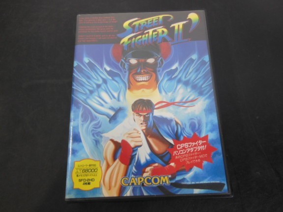 T【L3-54】【80サイズ】カプコン/X68000用/ストリートファイター2ダッシュ※傷・汚れ有