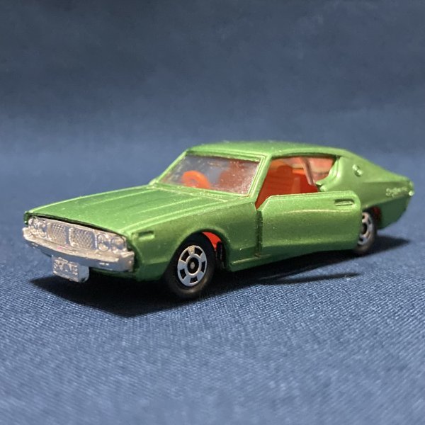 レア トミカ tomika 黒箱 ニッサン スカイライン2000GT -X 緑 