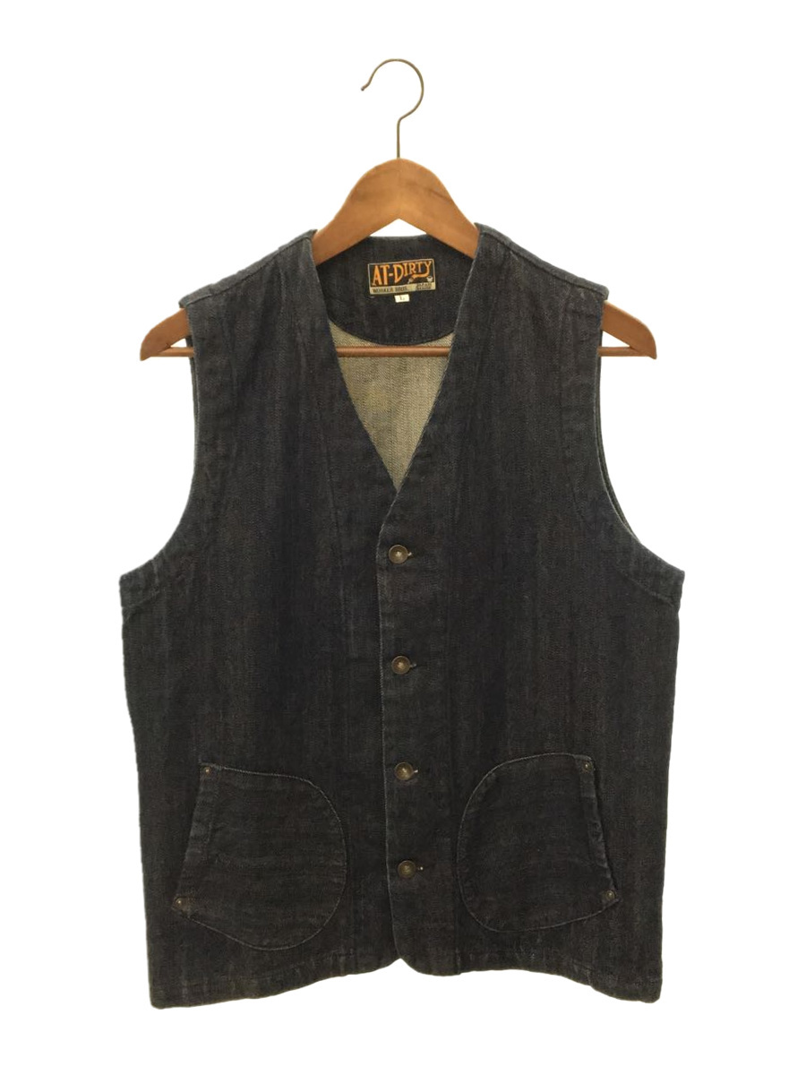 高品質，100%新品 AT-DIRTY ベスト/デニム/L/コットン/インディゴ(Lサイズ)｜売買されたオークション情報、yahooの商品情報をアーカイブ公開 - オークファン Lサイズ