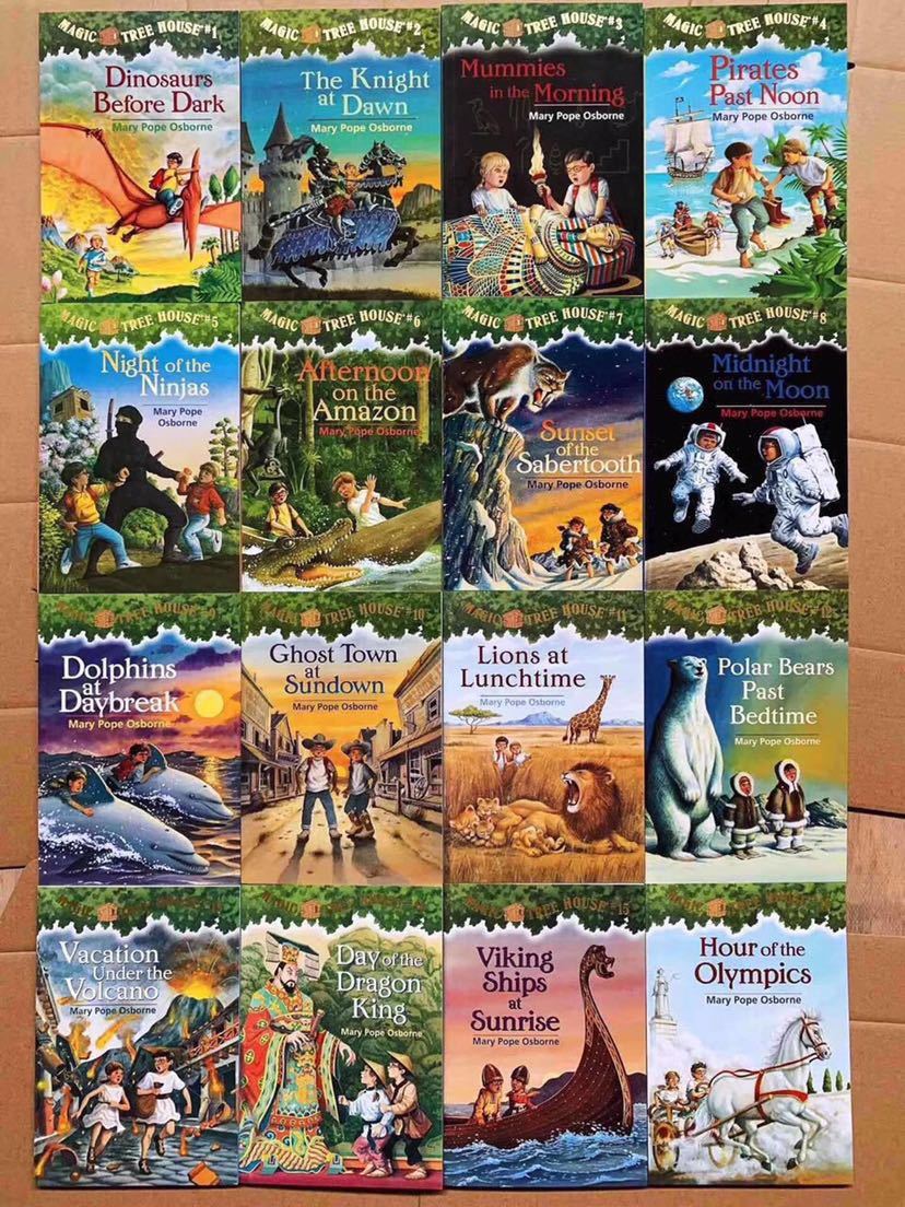 Tree House Magic | Books Boxed Set: Dinosaurs Before 1-4 com: : Pope Set - 息子のために購入した本の紹介｜Ringo-Singapore