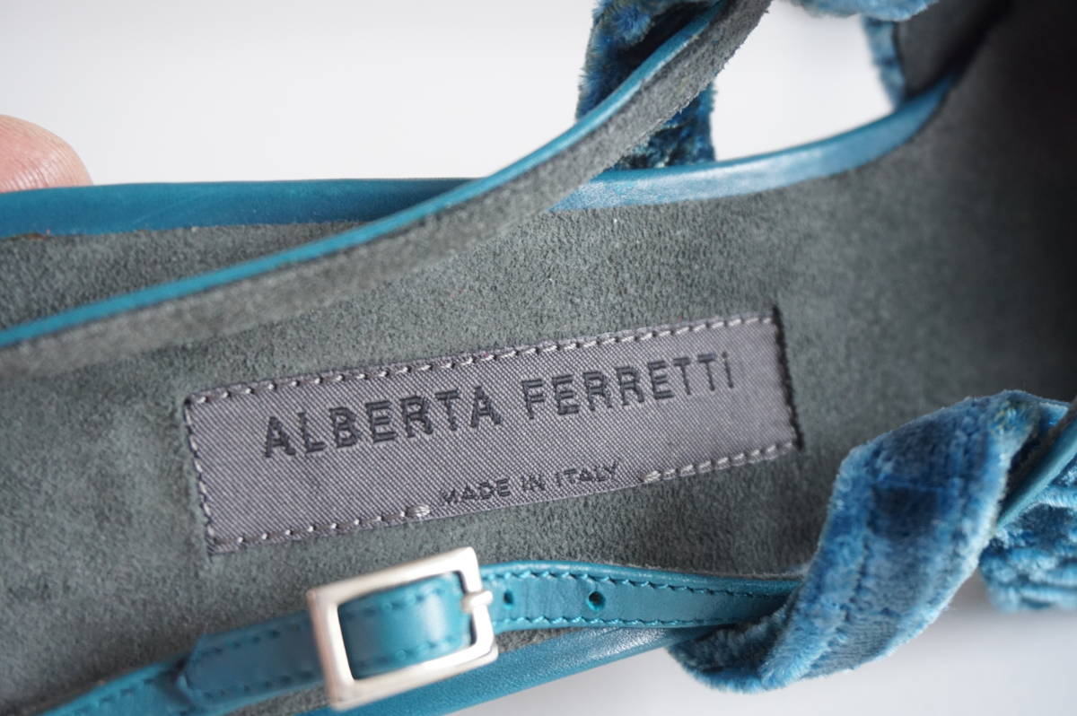 未使用*ALBERTA FERRETTI/アルベルタフェレッティ【37/23.5cm 