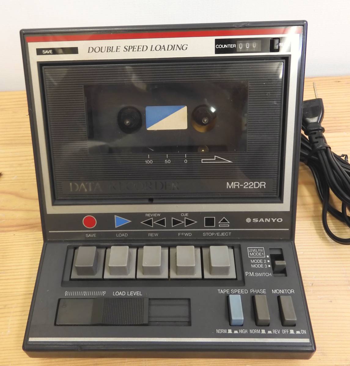 SANYO データレコーダー MR-22DR SANYO データレコーダー MR-22DR