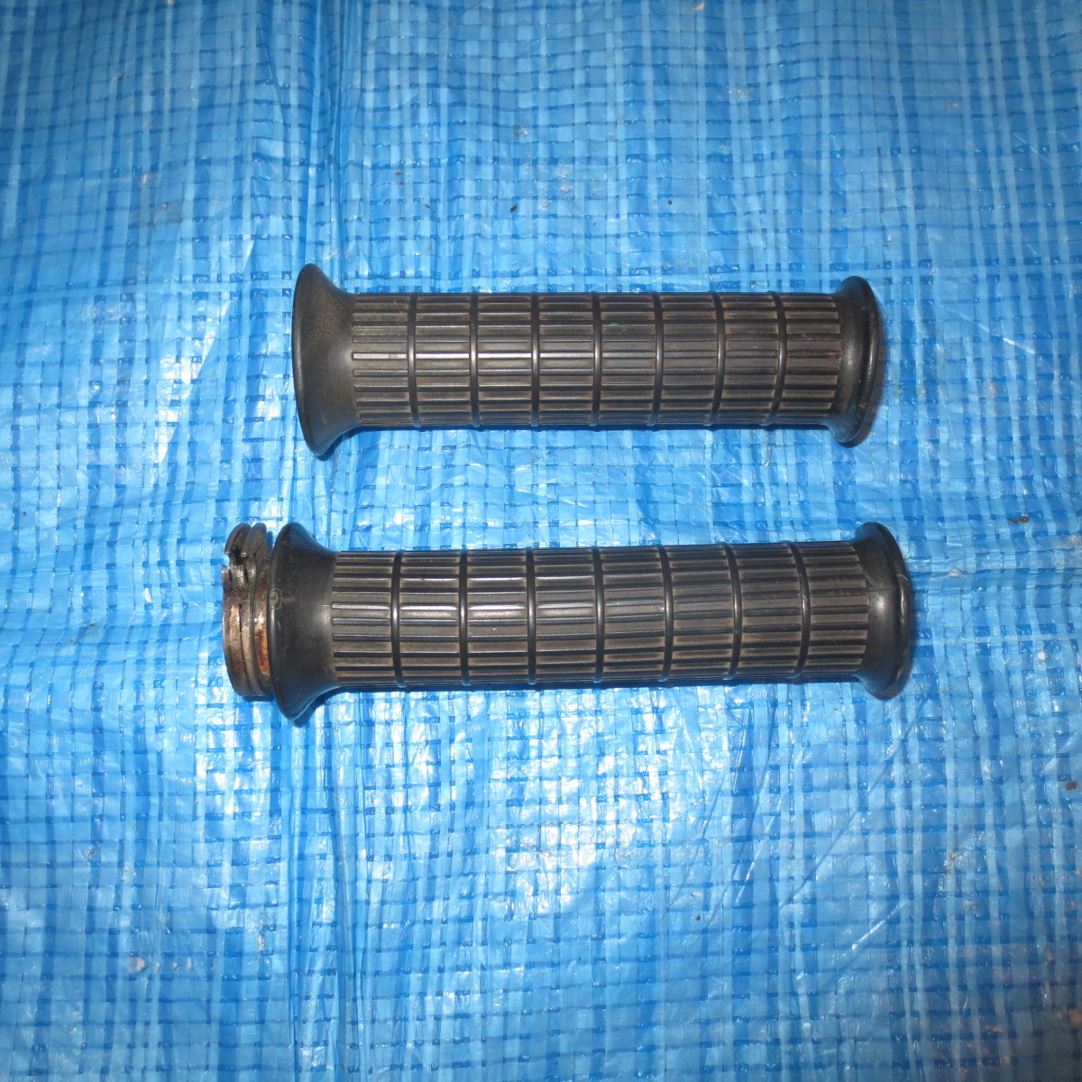 CB125K1 K2 グリップ 鉄製アクセルワイヤーホルダー当時物（検CB750K