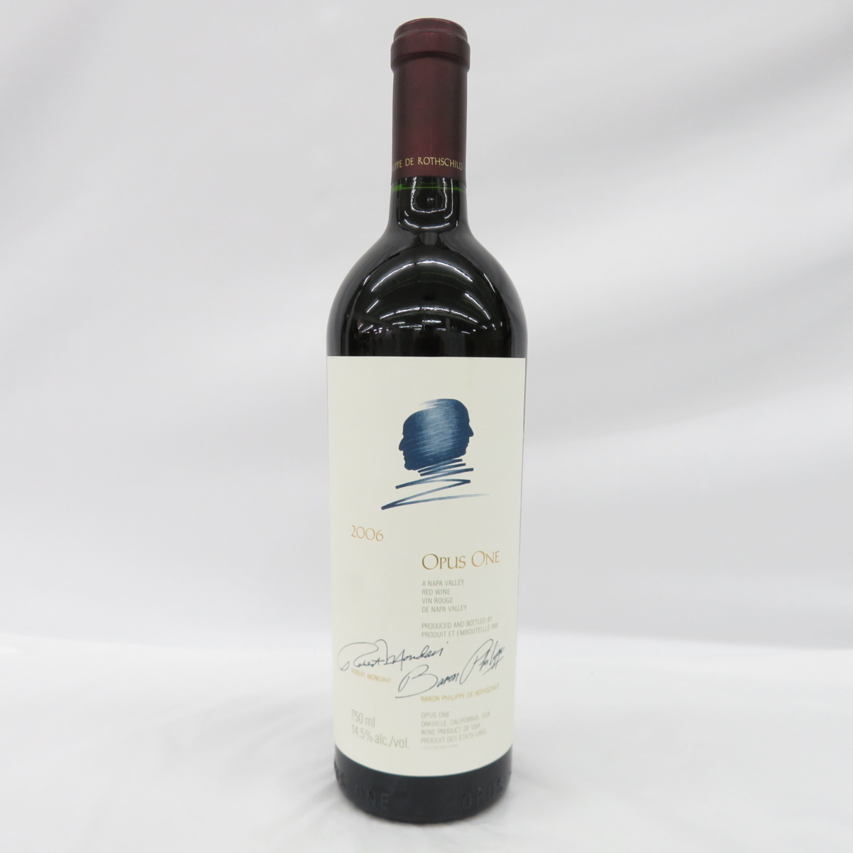 未開栓】OPUS ONE オーパスワン 2006 赤 ワイン 750ml 14.5% 11051026