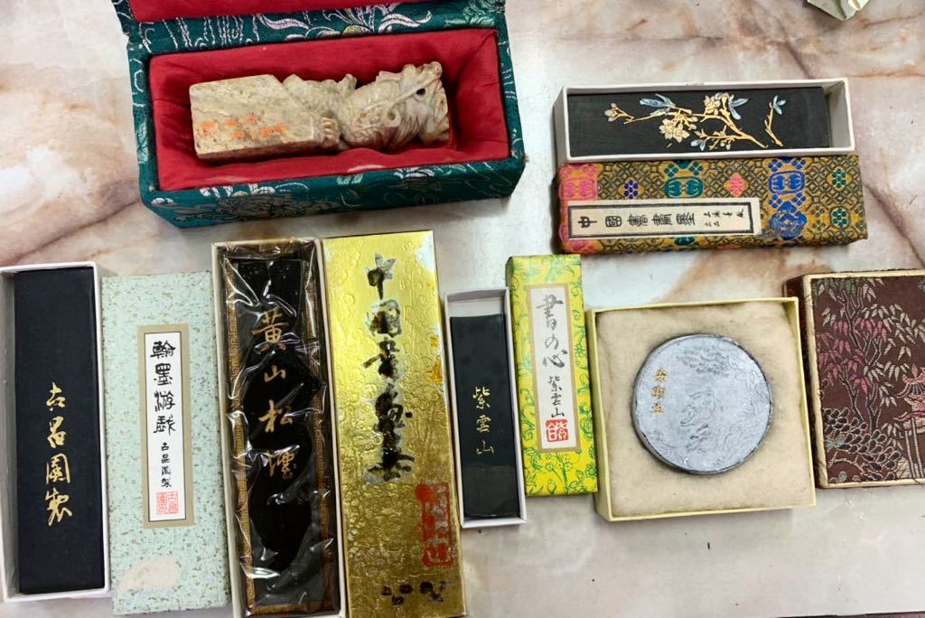 中国 墨 まとめ売り 古墨