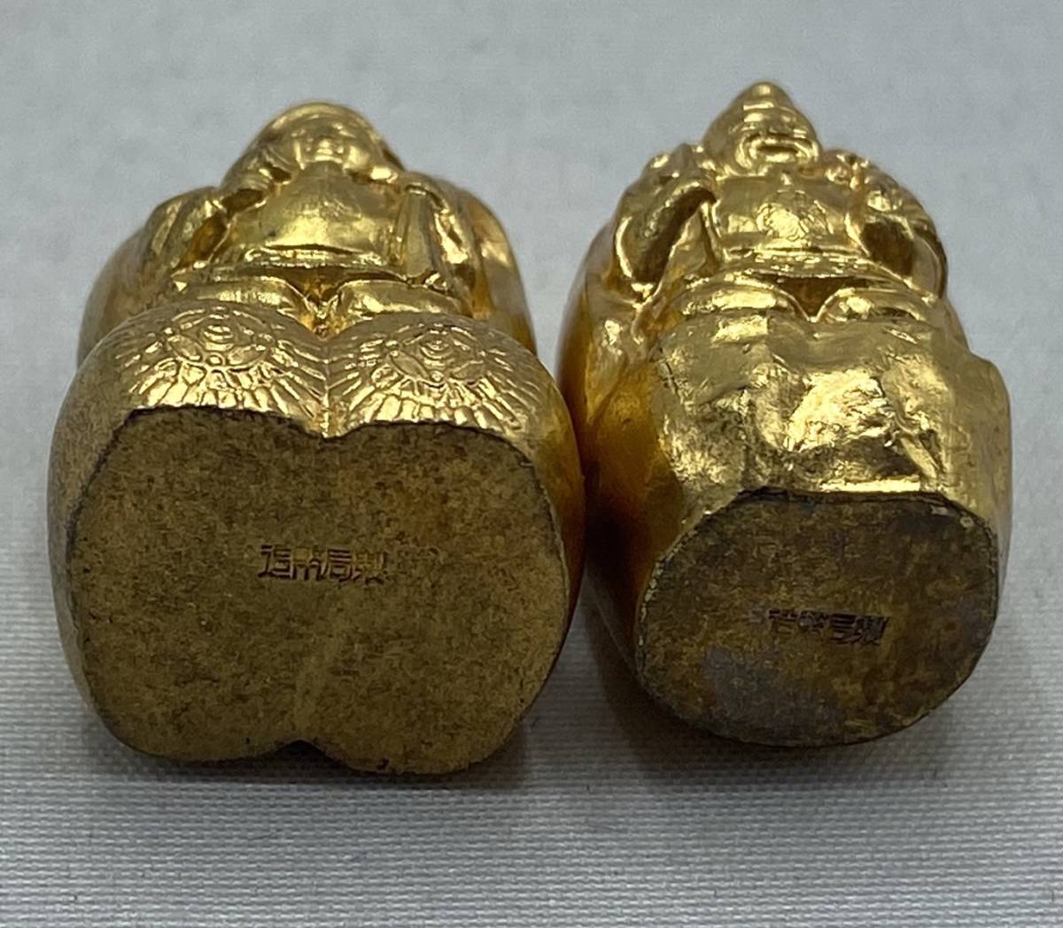 造幣局 七福神 福 大黒天 恵比寿 金属製 置物 5セット 木箱付 1482-1LS