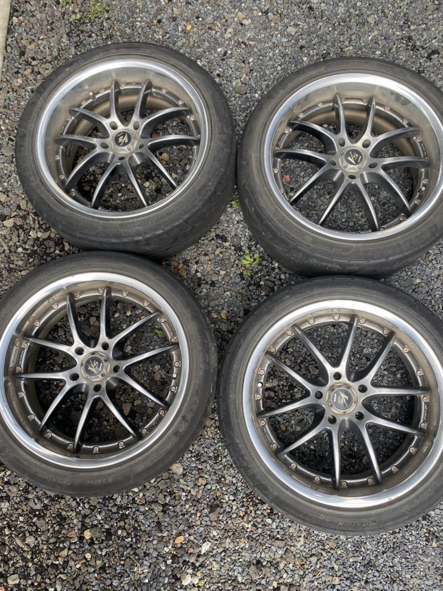 work vs-ss 18インチ 8J ＋38 中古 4本 深リム 【公式通販】
