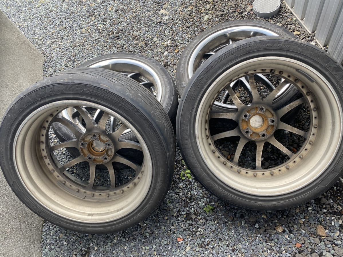 work vs-ss 18インチ 8J ＋38 中古 4本 深リム 【公式通販】