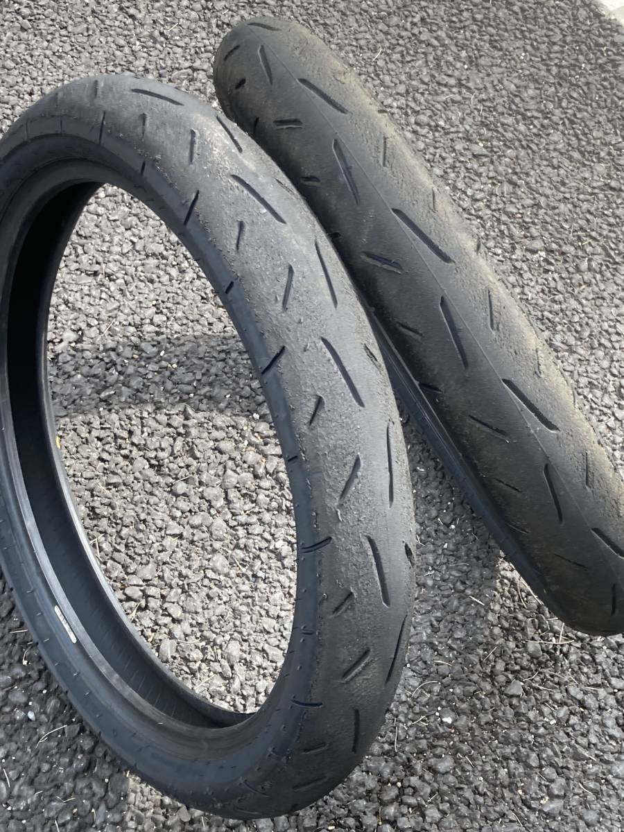 ダンロップKR410 ラジアル中古cbr150Rなどサーキット練習用に②-植松永
