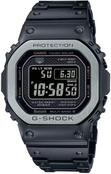 カシオ G-SHOCK フルメタル Bluetooth 搭載 電波ソーラー ブラック 