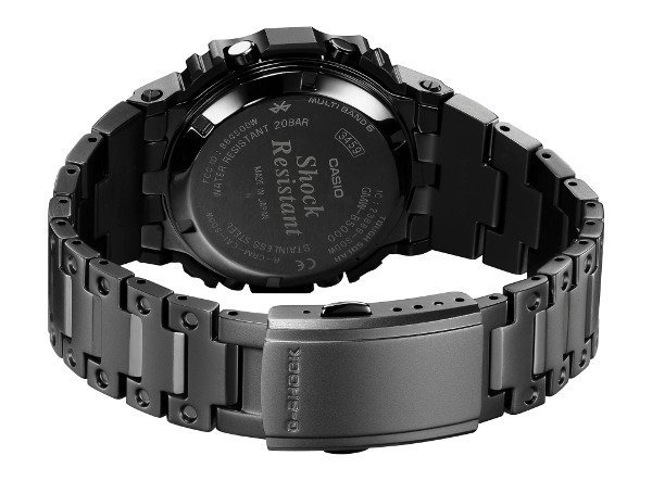 カシオ G-SHOCK フルメタル Bluetooth 搭載 電波ソーラー ブラック 