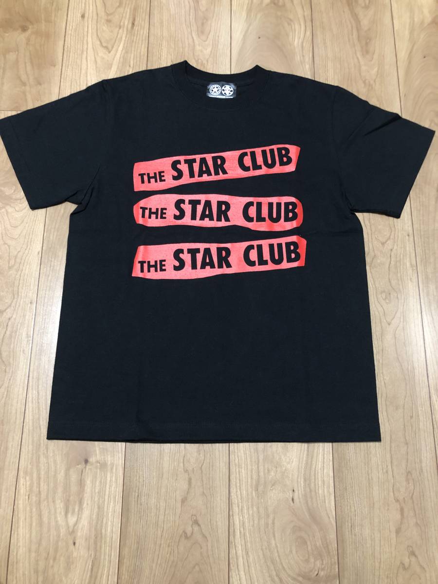 【SALE，大得価】 THE STAR CLUB スタークラブ Tシャツ 黒 S(Tシャツ)｜売買されたオークション情報、yahooの商品情報をアーカイブ公開 - オークファン Tシャツ