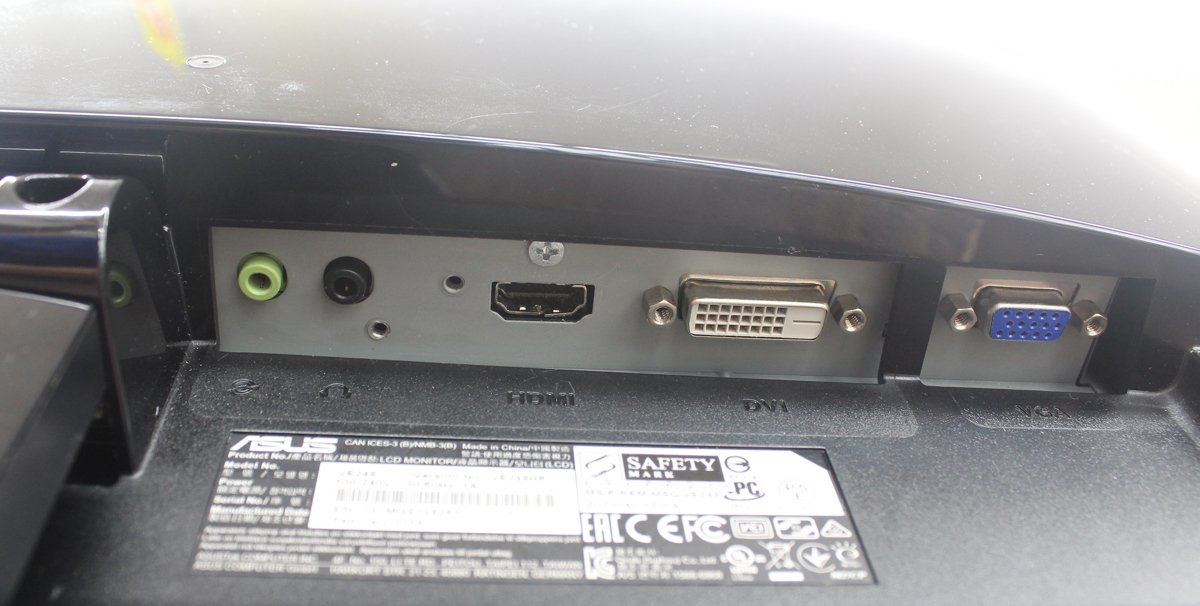 HDMI破損有 ASUS/エイスース 24型フルHD ゲーミングモニター VE248HR 