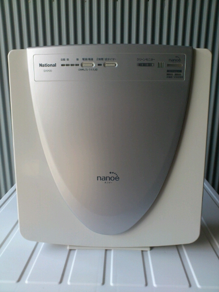 冬の季節にナショナル空気清浄機エアーリフレ!ナノイー！！_1