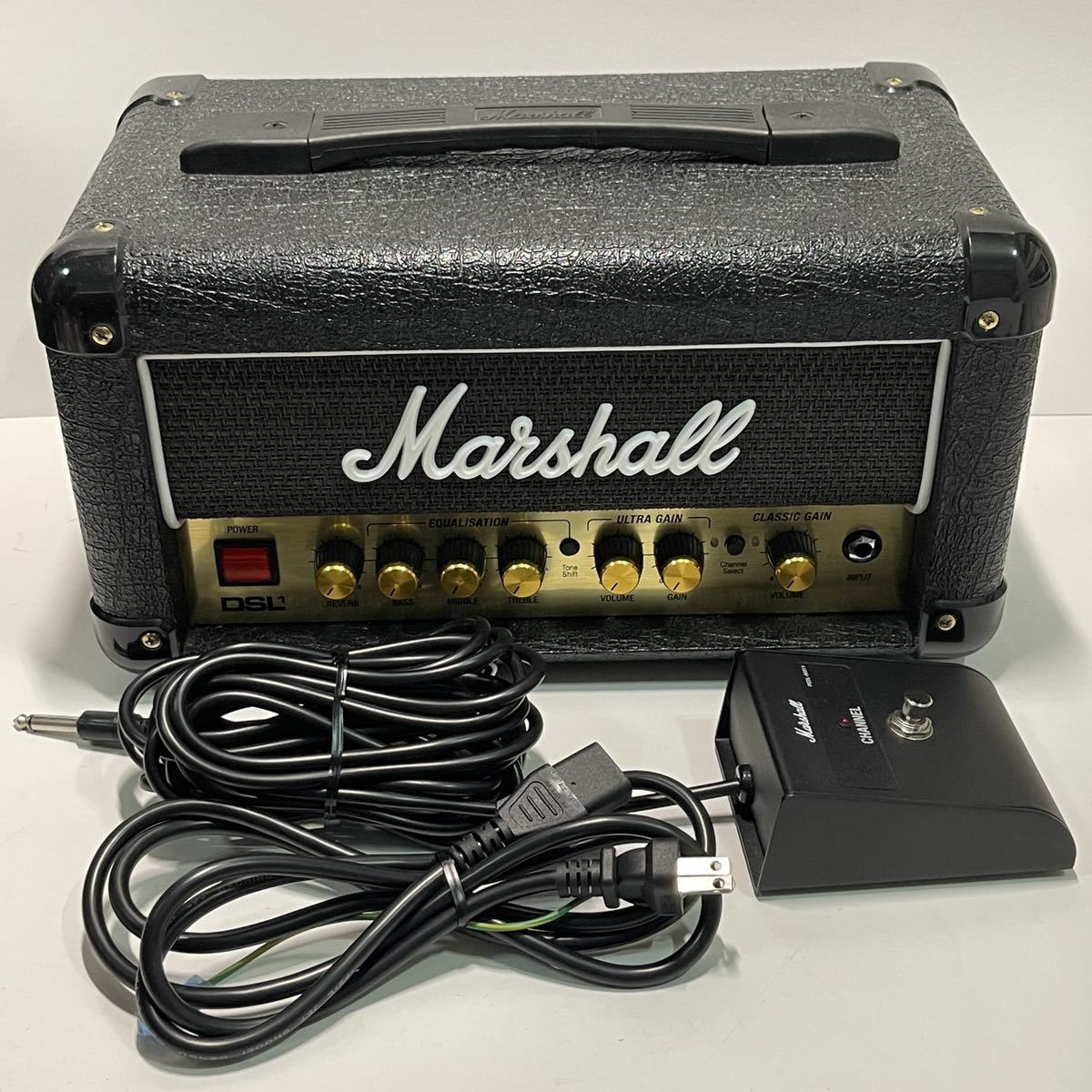 即決！希少！Marshall DSL1H マーシャル ギターアンプ フットスイッチ 