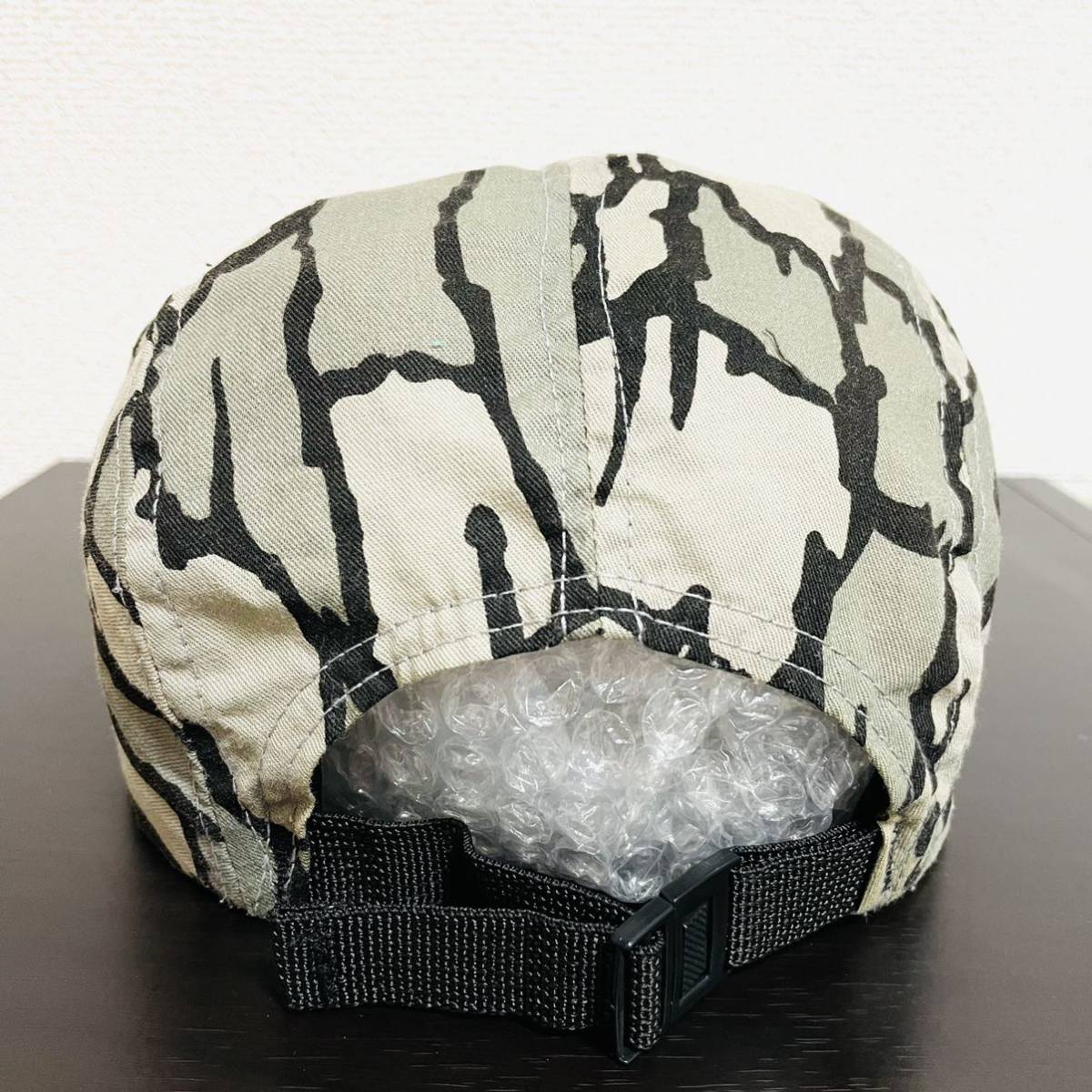 激レア Supreme Trebark Camo Camp Cap Black 1990年代 黒 迷彩 ツリー