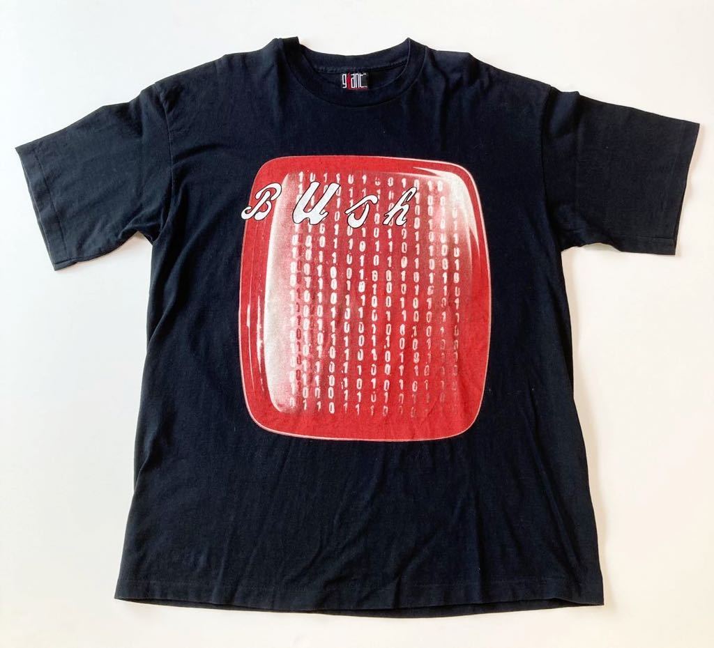 90s bush XL ブッシュ vintage ブラック バンド 0 ビンテージ Band