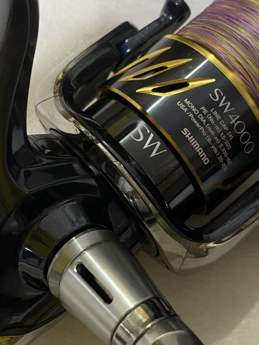 シマノ 13 ステラ SW 4000 XG オーバーホール済みSHIMANO ライト 