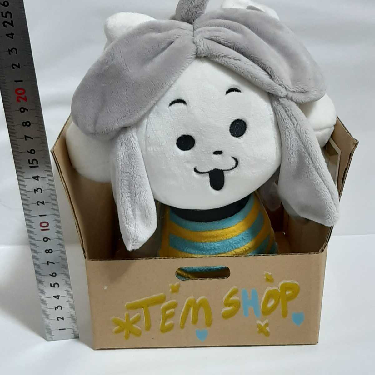 UNDERTALE テミー ぬいぐるみ みせ ダンボール 卒業証書 帽子 アンダー 