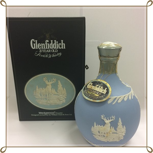 グレンフィディック 21年 ウェッジウッド 陶器ボトル 700ml【未開栓】 グレンフィディック 21年 陶器ボトル Glenfiddich 700ml陶器ボトル未開
