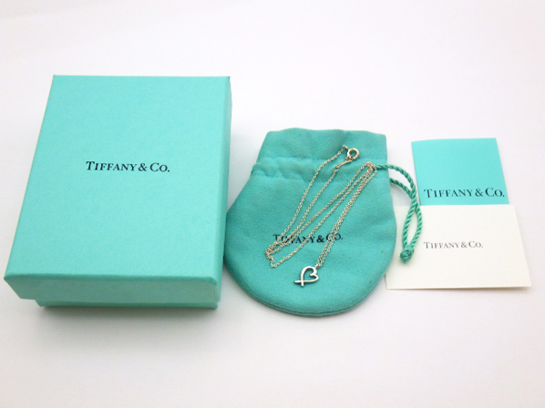 TIFFANY&Co ティファニー ラビングハートミニ ネックレス SV925