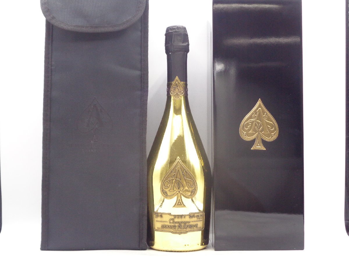 アルマンド ブリニャック ド 箱 新品未開栓 ギフトボックス ARMAND DE BRIGNAC アルマンド　ブリニャック　ロゼ　750ml ケース・カバー付き　シャンパン　未開栓