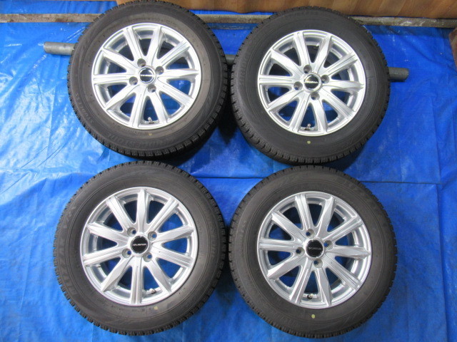 限定SALE，豊富な 激安 BALMINUM 14-5.5J 4H/100 ET39 +冬タイヤ VRX 175/65R14 4本 ｂB パッソ ヴィッツ フィット キューブ等 T005721(スタッドレスタイヤ)｜売買されたオークション情報、yahooの商品情報をアーカイブ公開 - 4穴
