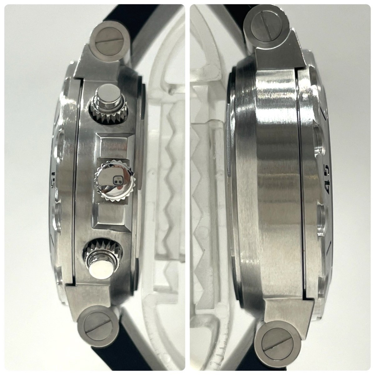 ブルガリ ディアゴノ スクーバ クロノグラフ BVLGARI SCB38S フライ 