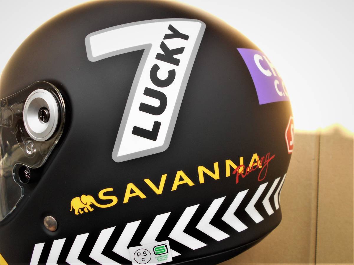 SHOEI 限定品 Glamster グラムスター チーターカスタムサイクルズ