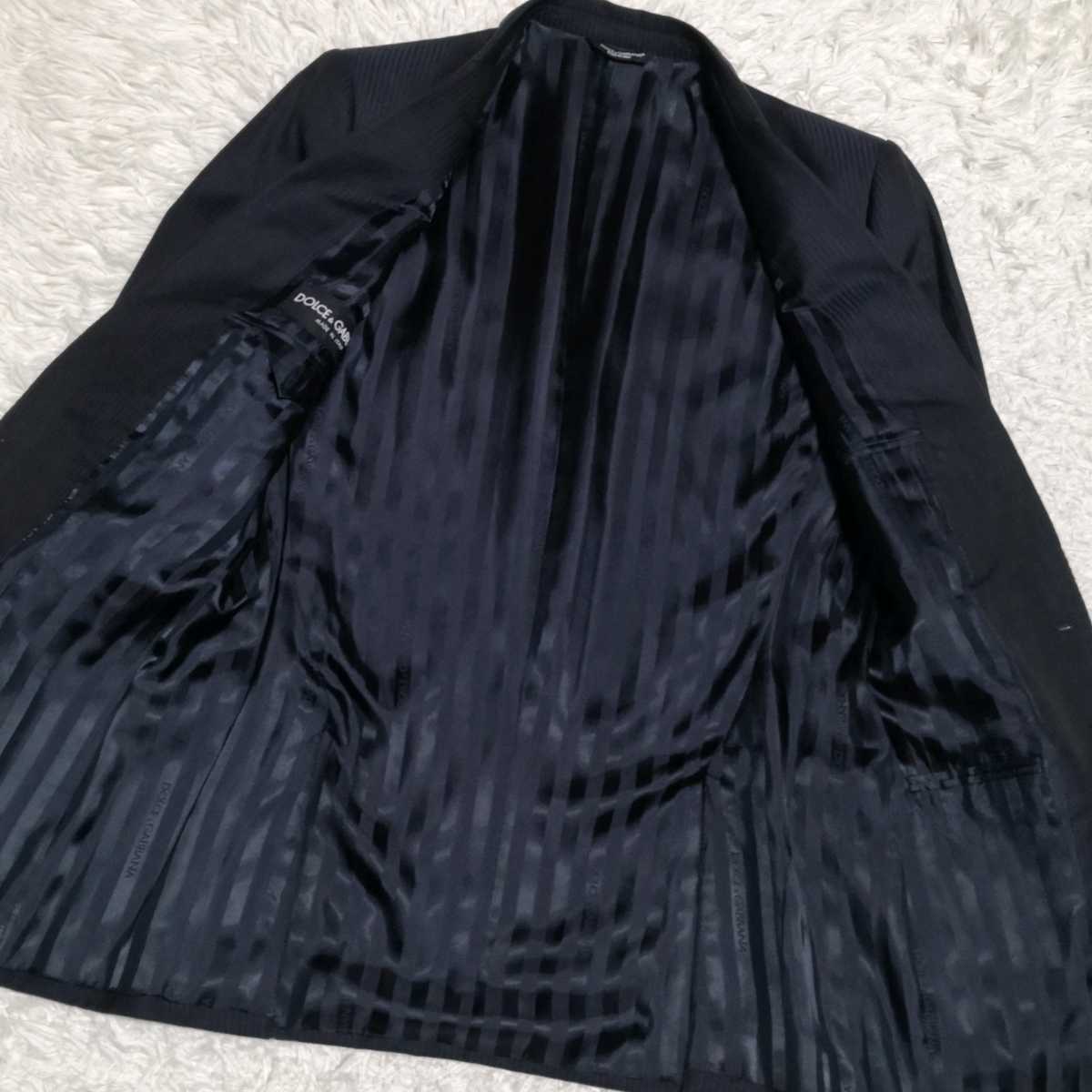 スーツ ドルチェ＆ガッバーナ 極美品□DOLCE&amp;GABBANA 美品DOLCE ドルガバ スーツの通販 バージンウール 黒タグ ドルチェ＆ガッバーナ® DG® | ドルチェ&amp;ガッバーナ エレガント テーラードスーツ SICILIA ドルチェ