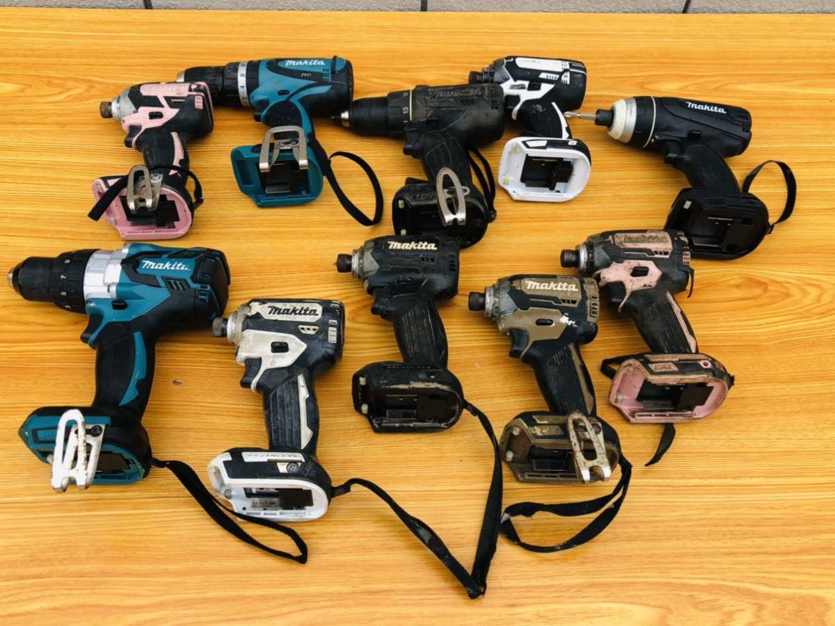 マキタ インパクトドライバー ドリル　6台セット　ジャンク マキタ makita | セット ラジオ全てセット 2026年最新