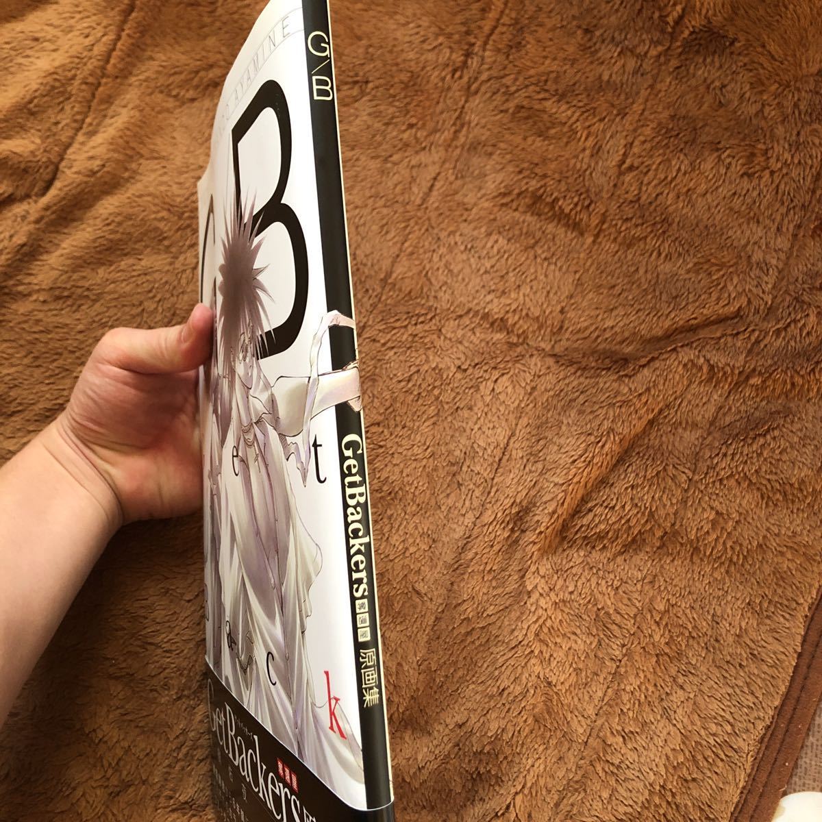 【送料無料 即決】 Ｇ／Ｂ　ゲットバッカーズ ＧｅｔＢａｃｋｅｒｓ　奪還屋 原画集 綾峰欄人 青樹佑夜 帯あり 初版本 状態良好_5
