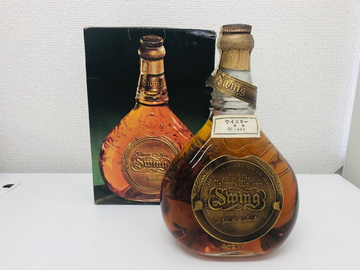 飲料・酒 JOHNNIE WALKER ジョニーウォーカー スウィング コルク栓 古酒