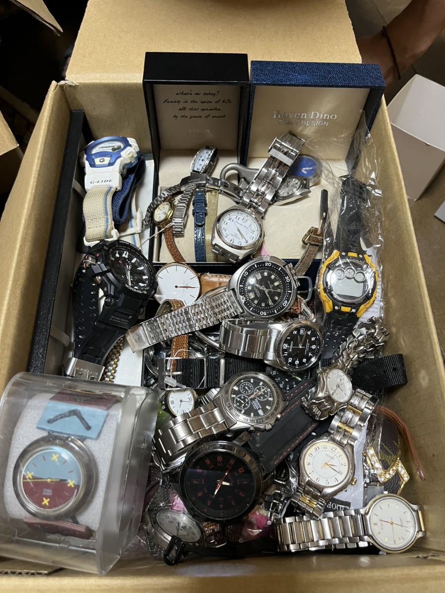 ジャンク まとめ売り SEIKO セイコー CASIO カシオ CITIZEN シチズン