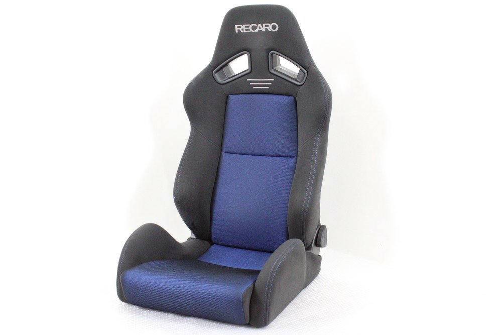 レカロ シート SR-7 GK100 セミバケット BK/BL ブラック ブルー カー 