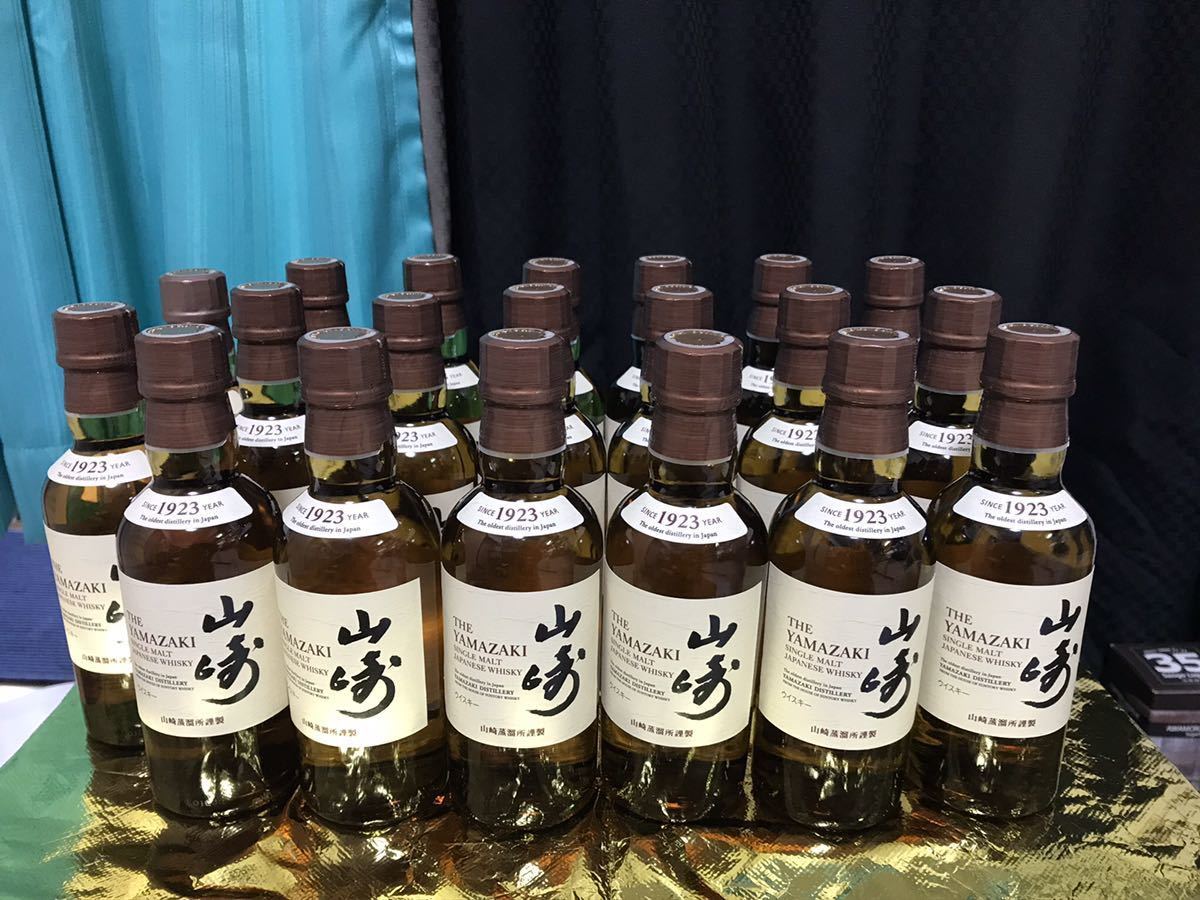 SUNTORY サントリー 山崎 nv ミニボトル 180mL 13本-チューニングZippo