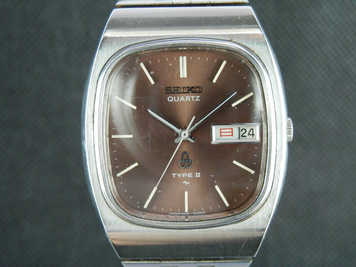 セイコー　typeⅡ type2 タイプ2 4316 ◇◇SEIKO セイコー メンズ 4316-5000 クォーツ QUARTZ タイプ2 TYPE 2