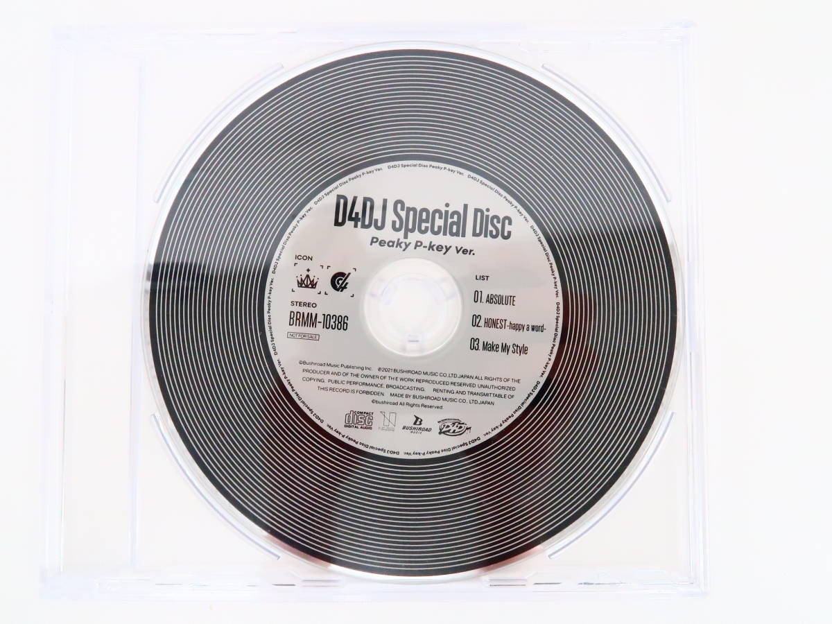 ef092/D4DJ Special Disc Peaky P-key Ver.Happy Around /WOW WAR 