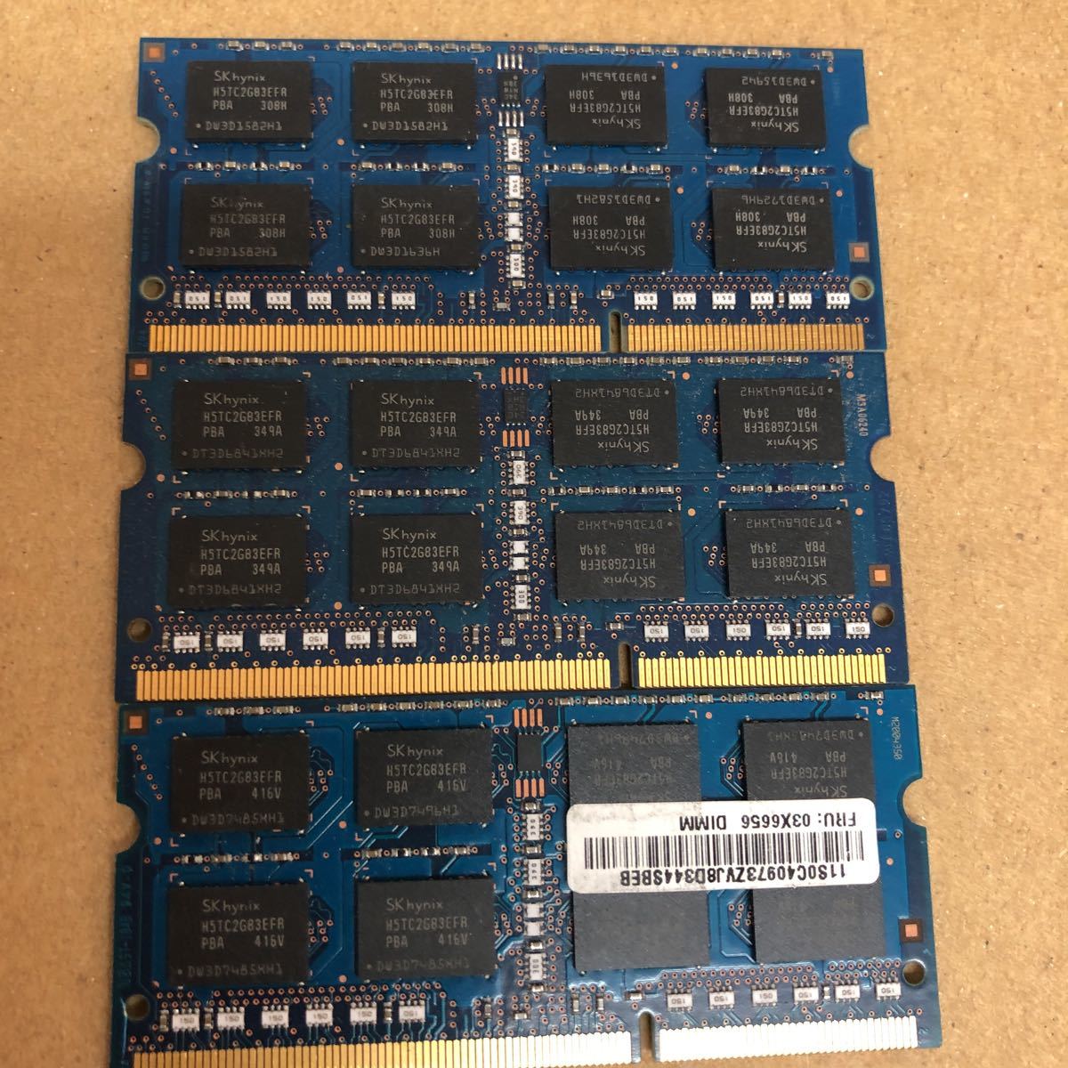 4GB Hynix Memory DDR3 PC3L-12800S SK Laptop 1600MHz 2Rx8 RAM SODIMM hynix | SO-DIMM - 2枚セット｜Yahoo