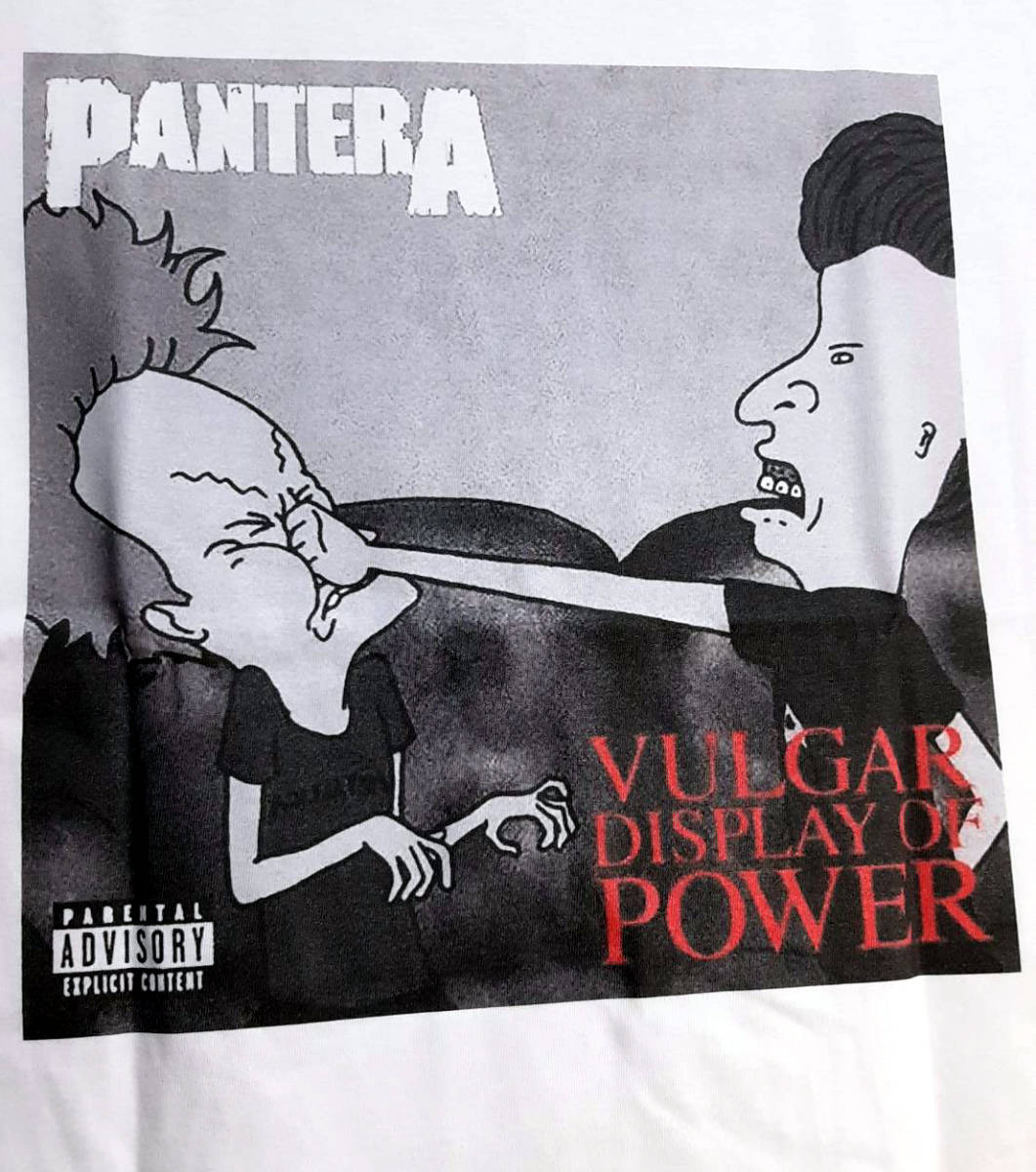 全国無料，お買い得 Beavis and Butt-Head ビーバス アンド バットヘッド マッシュアップ Tシャツ Lサイズ パンテラ Pantera /(Tシャツ)｜売買されたオークション情報、yahooの商品情報をアーカイブ公開 - オークファン Tシャツ
