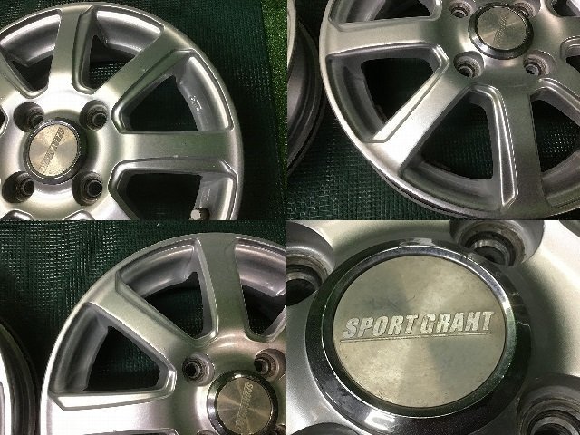 SPORT SPORT GRAHT 14インチ アルミホイール 14X4.5J +45 PCD100 4H 4 