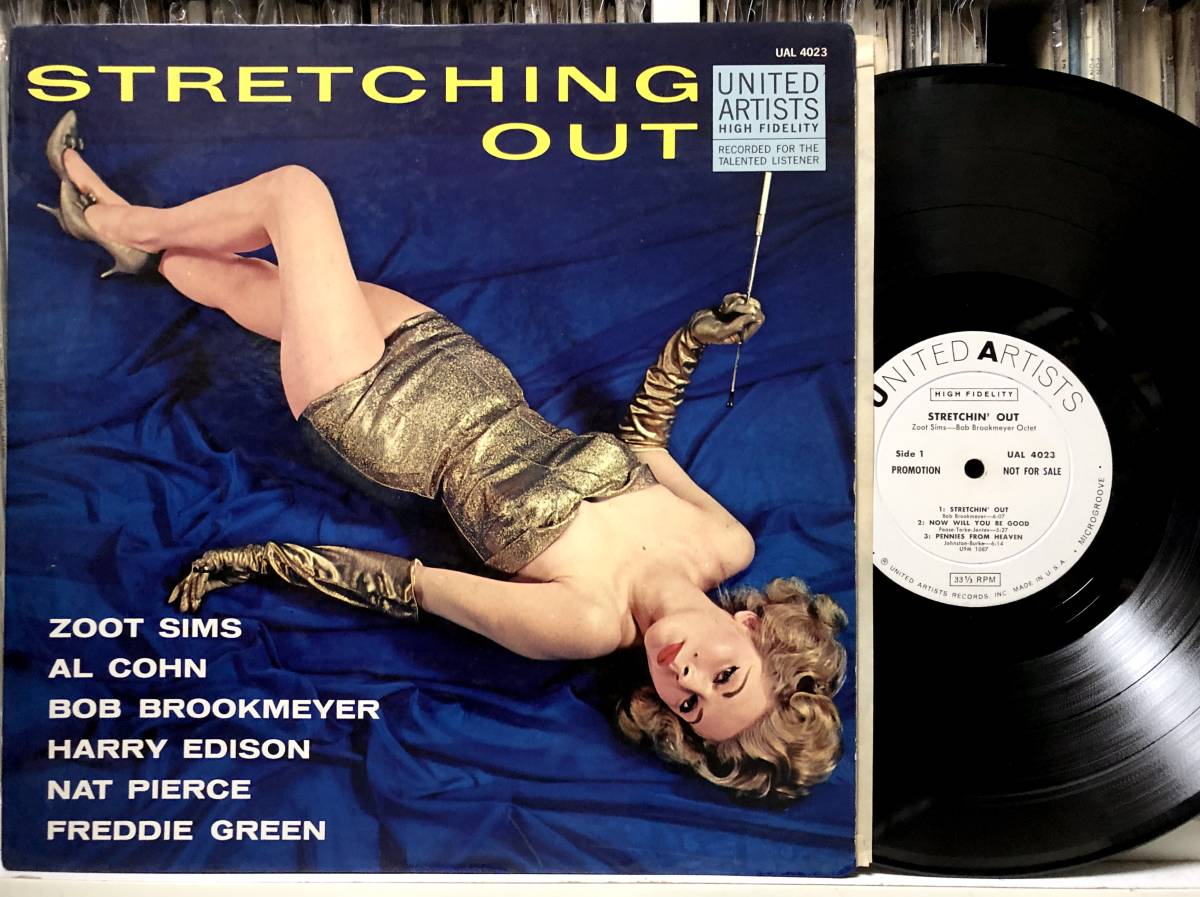 高品質，本物保証 激レア極美再生 高音質白プロモMONO完オリZOOT SIMS Stretching Out Al Cohn Bob Brookmeyer Harry Edison Hank Jones Freddie Green(ジャズ一般)｜売買されたオークション情報、yahooの商品情報をアーカイブ公開 - オー ジャズ一般