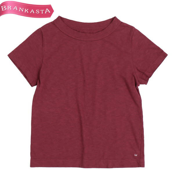 人気SALE，本物保証 45R/フォーティファイブアール 半袖Tシャツ トップス クルーネック コットン 小さいサイズ 0 ボルドー 大感謝祭 41DL27(Tシャツ)｜売買されたオークション情報、yahooの商品情報をアーカイブ公 女性用