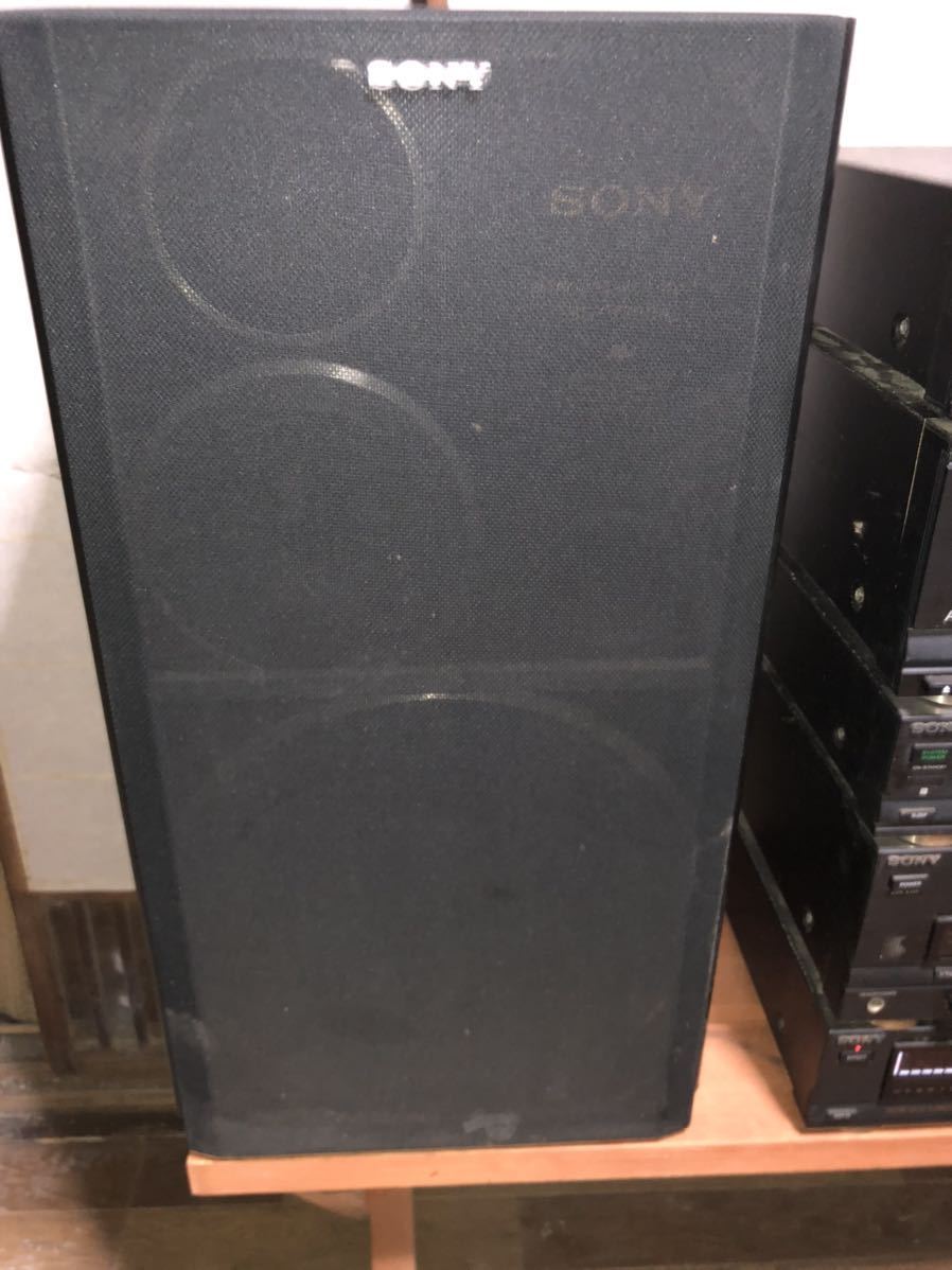 SONY ソニーシステムコンポ LBT-V750 通電のみ確認 完全ジャンク
