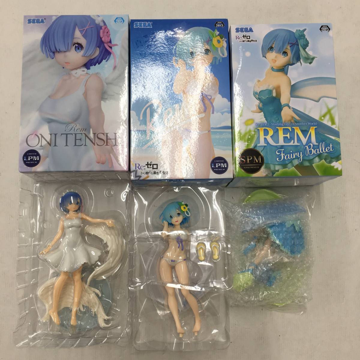 まとめ売り Re:ゼロから始める異世界生活 リゼロ プライズフィギュア 