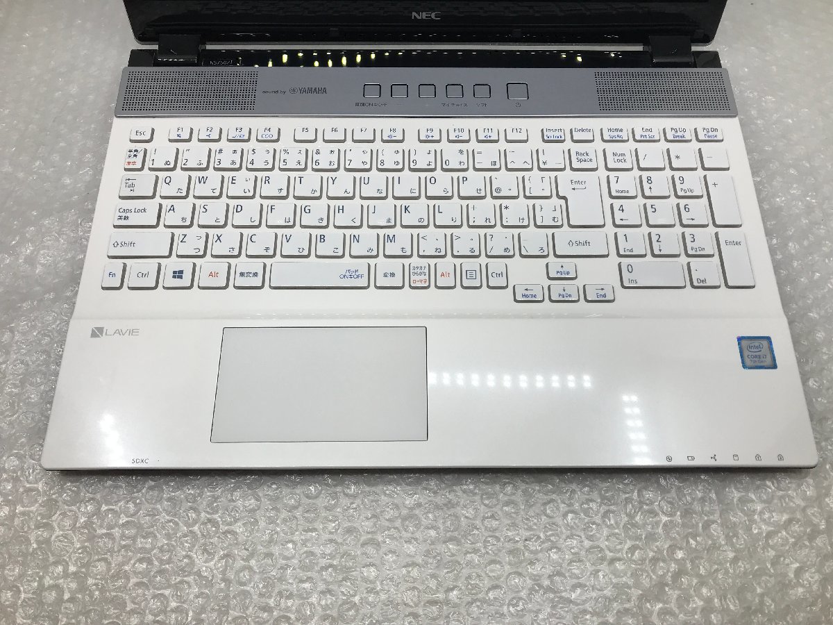 NEC　NS750FAW　ジャンク品 ジャンク【NEC】LAVIE NoteStandard NS750/FAW Core i7-7500U 8GB