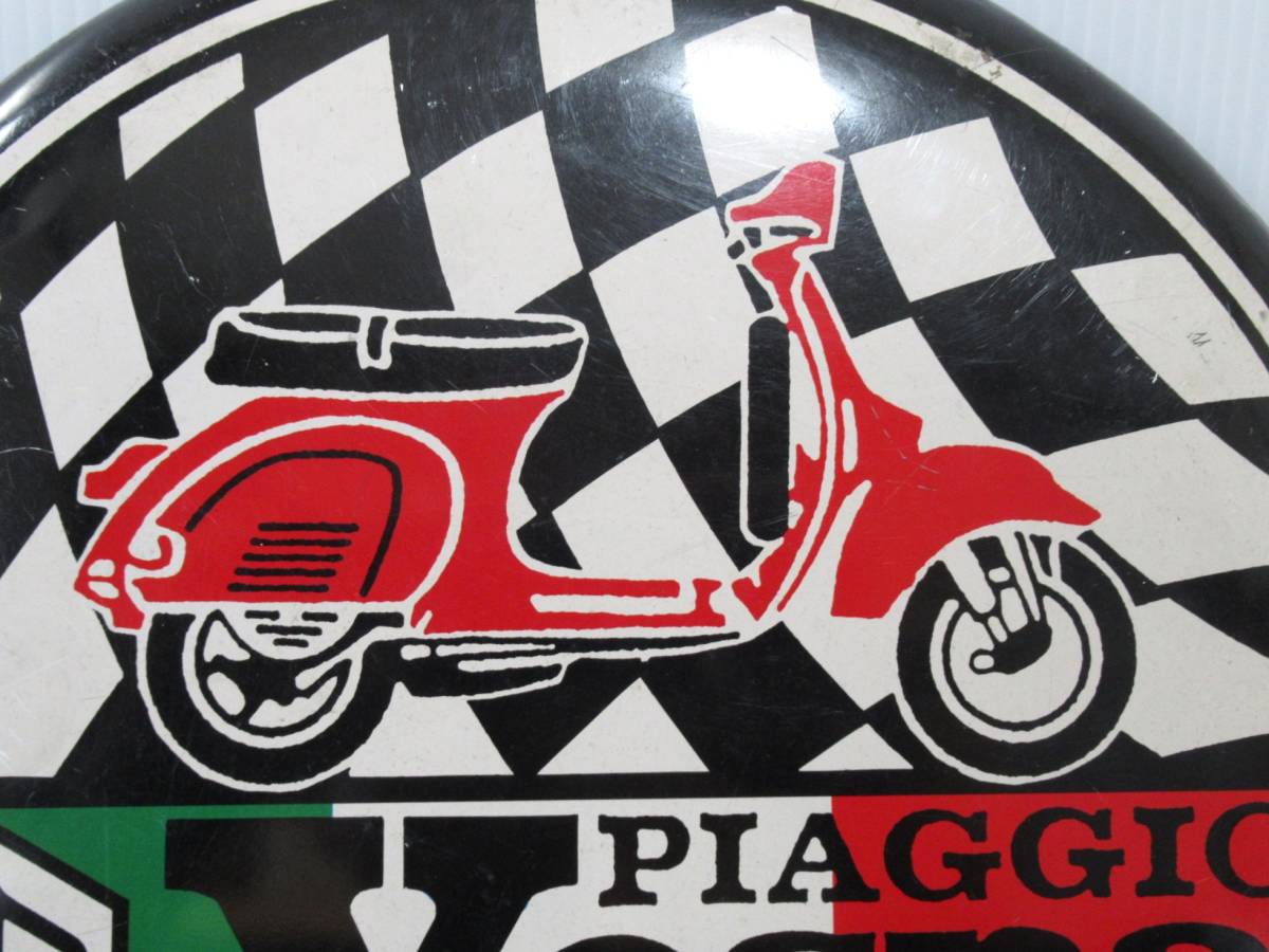 Vespa(ベスパ）看板（薄い金属製）当時物 検）ブリキ看板 ホーロー看板 