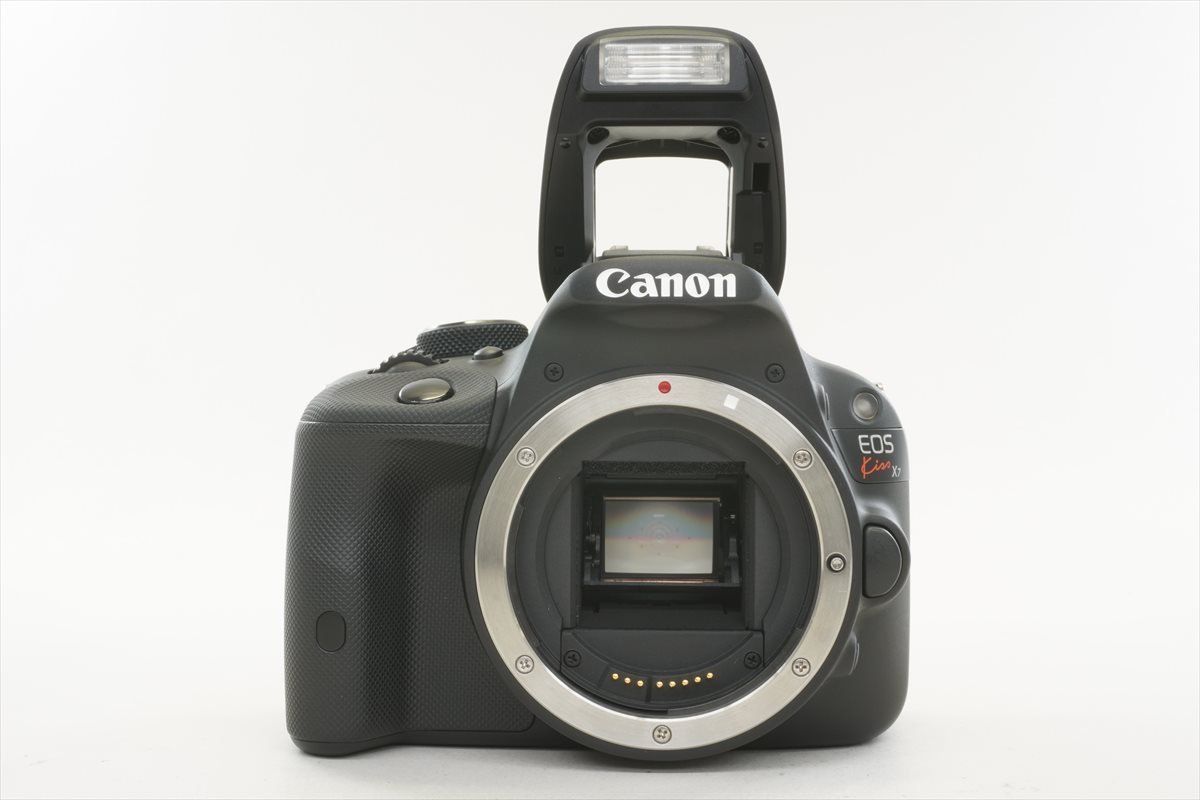 1円【ジャンク】Canon キャノン/EOS Kiss X7 一眼レフ レンズキット