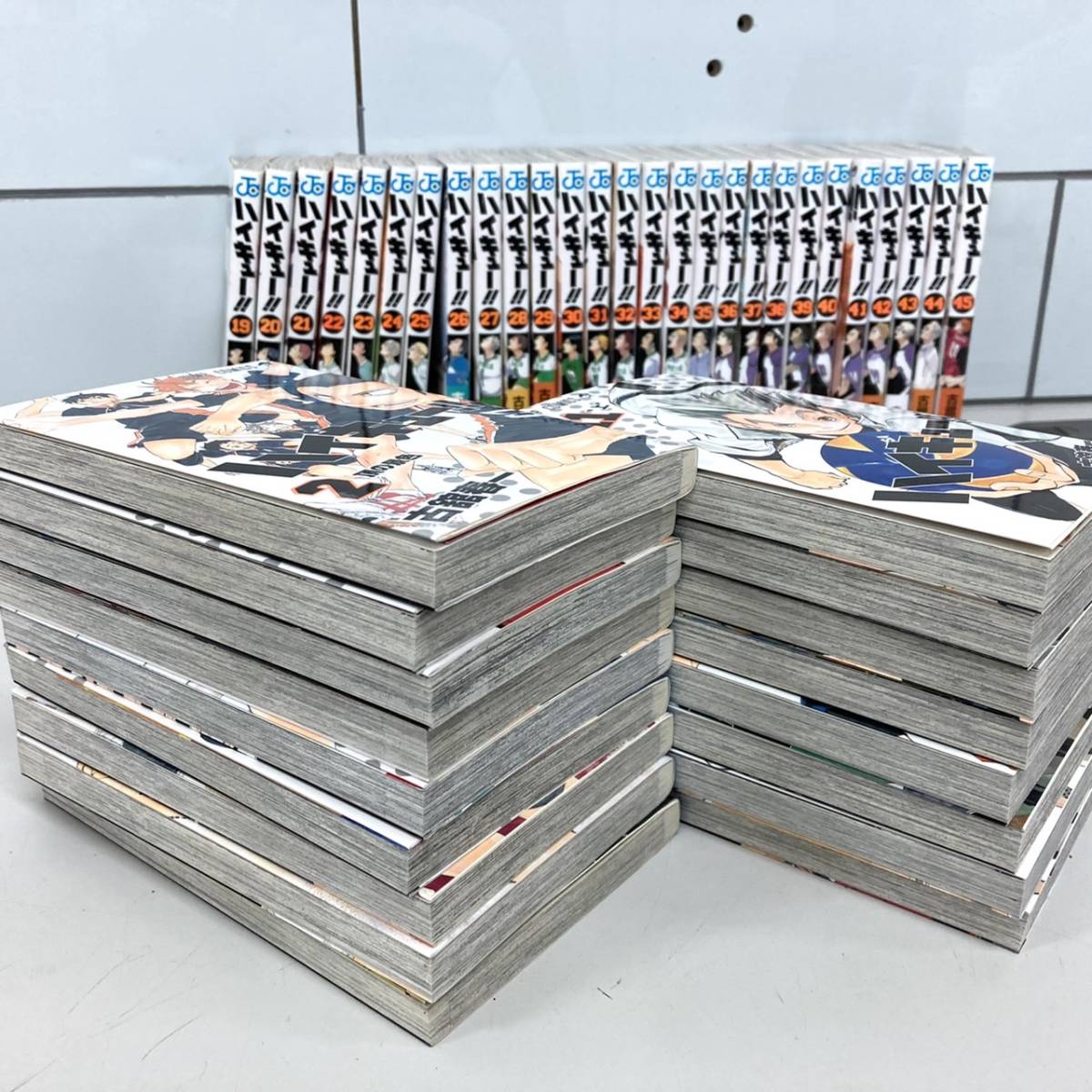 ハイキュー 1巻～45巻 漫画 コミック 古館春一 集英社 全45巻セット/075-