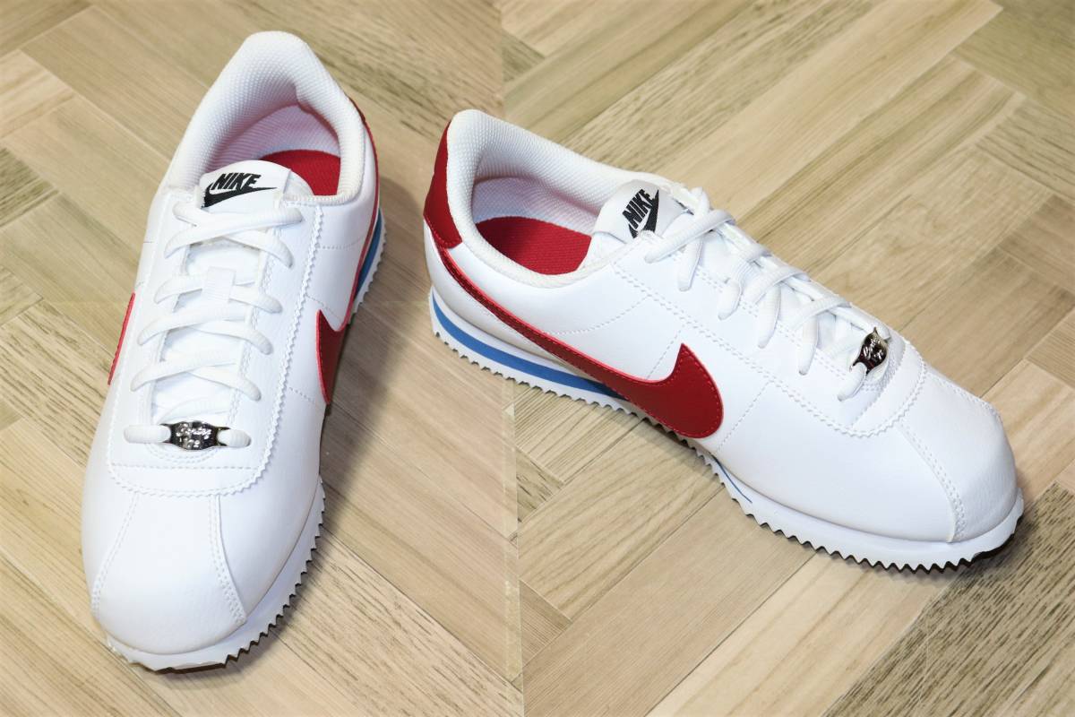 即決【未使用】 NIKE ★ CORTEZ BASIC SL (GS) 24.5cm ★ ナイキ コルテッツ ベーシック トリコロール 904764-103